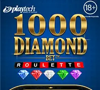 1000 Diamond Bet Roulette — game at Iduit88