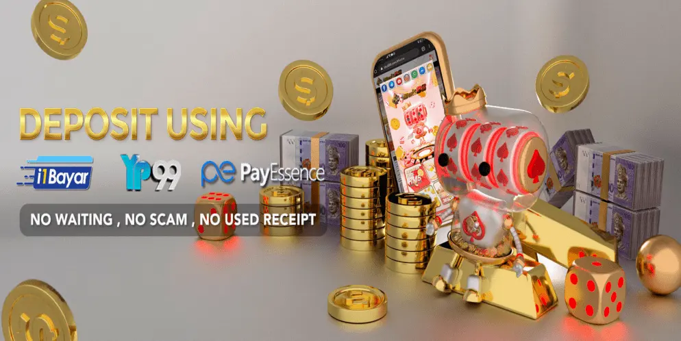 Deposit using trusted payment options.