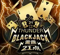 THUNDER BLACKJACK — game at Iduit88